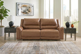 Hoover Furniture Outlet - Ashley Furniture - Trasimeno Power Reclining Sofa - 2 Seat PWR REC Sofa ADJ HDREST - U8281547